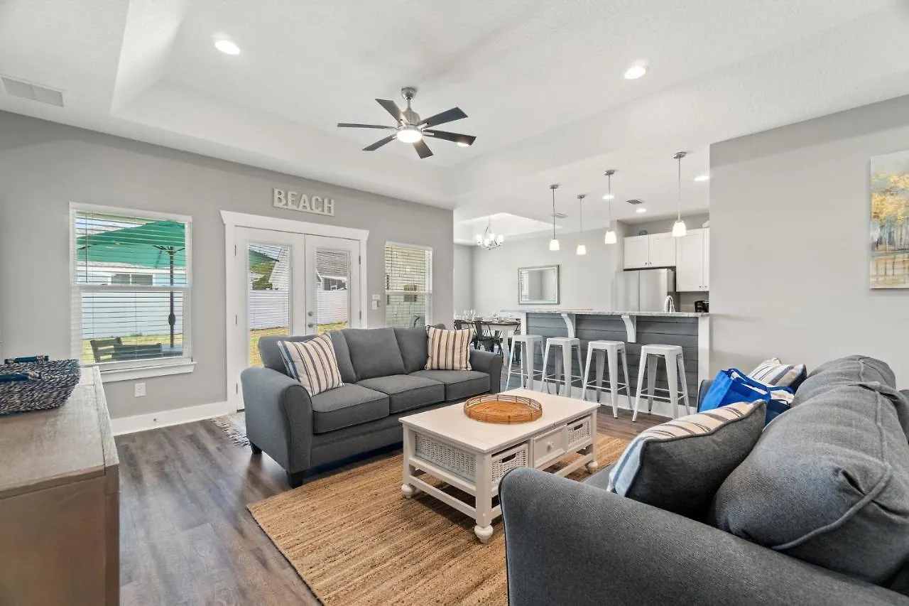 Semesterbostad Amazing New 3Br/2Ba Laguna Beach! / 6P Golf Cart: 2 Mins To Beach/West Pcb Panama City Beach USA